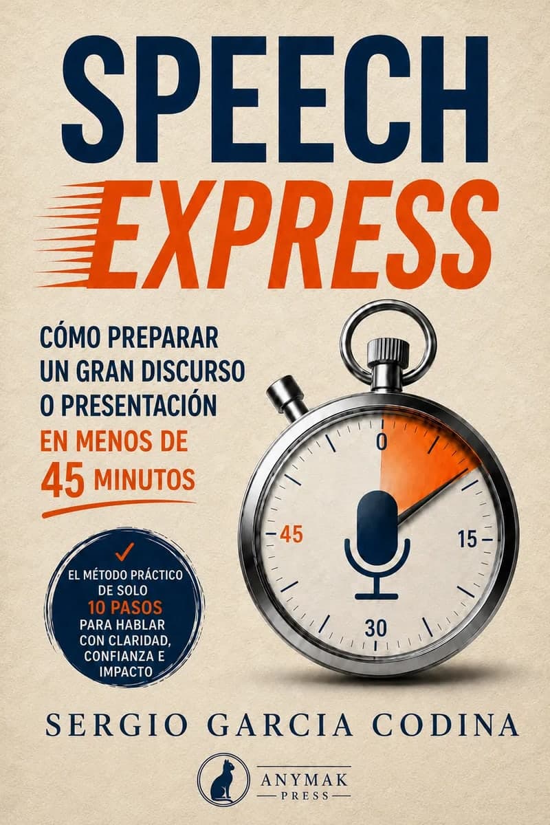 Portada de Speech Express, de Sergio García Codina
