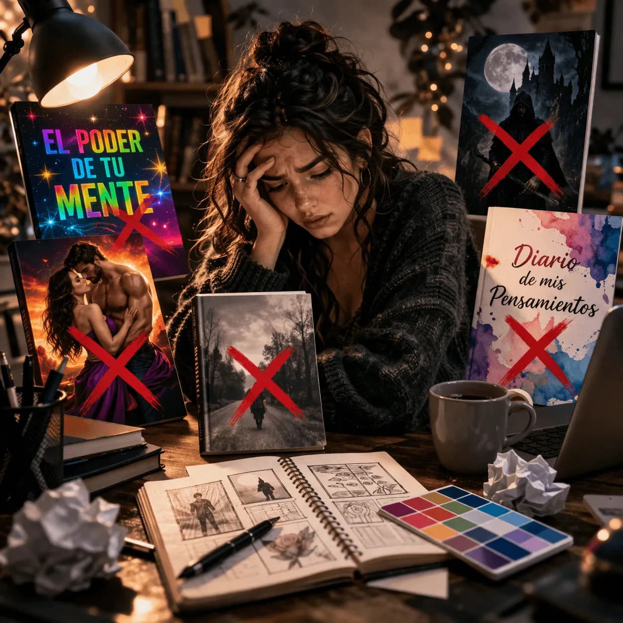 Errores comunes al diseñar portadas de libros en Amazon: Lo que debes evitar