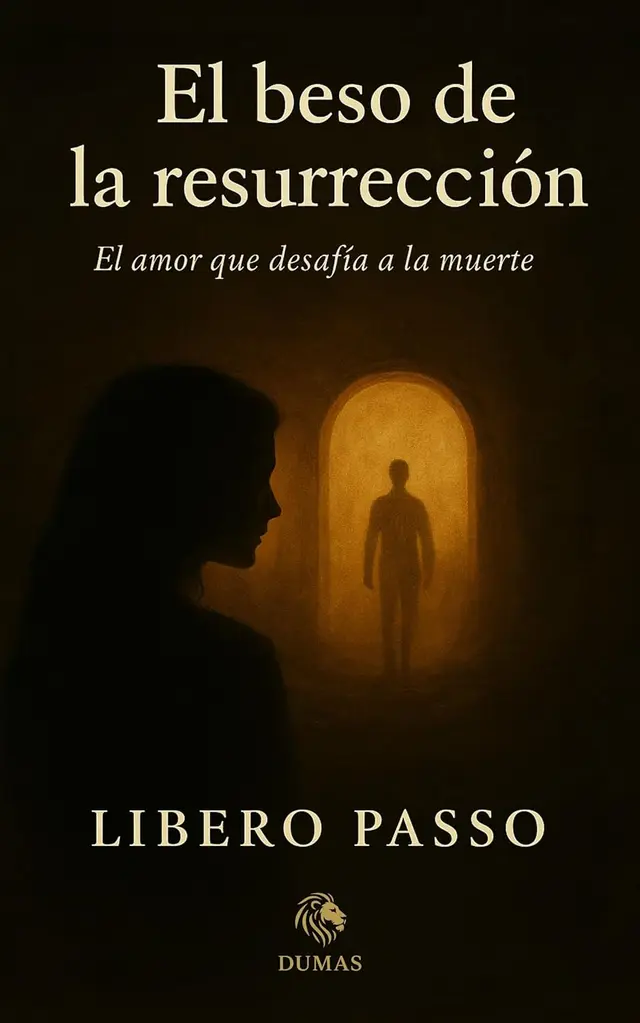 Portada de novela «El beso de la resurrección» de Libero Passo diseñada para Amazon KDP